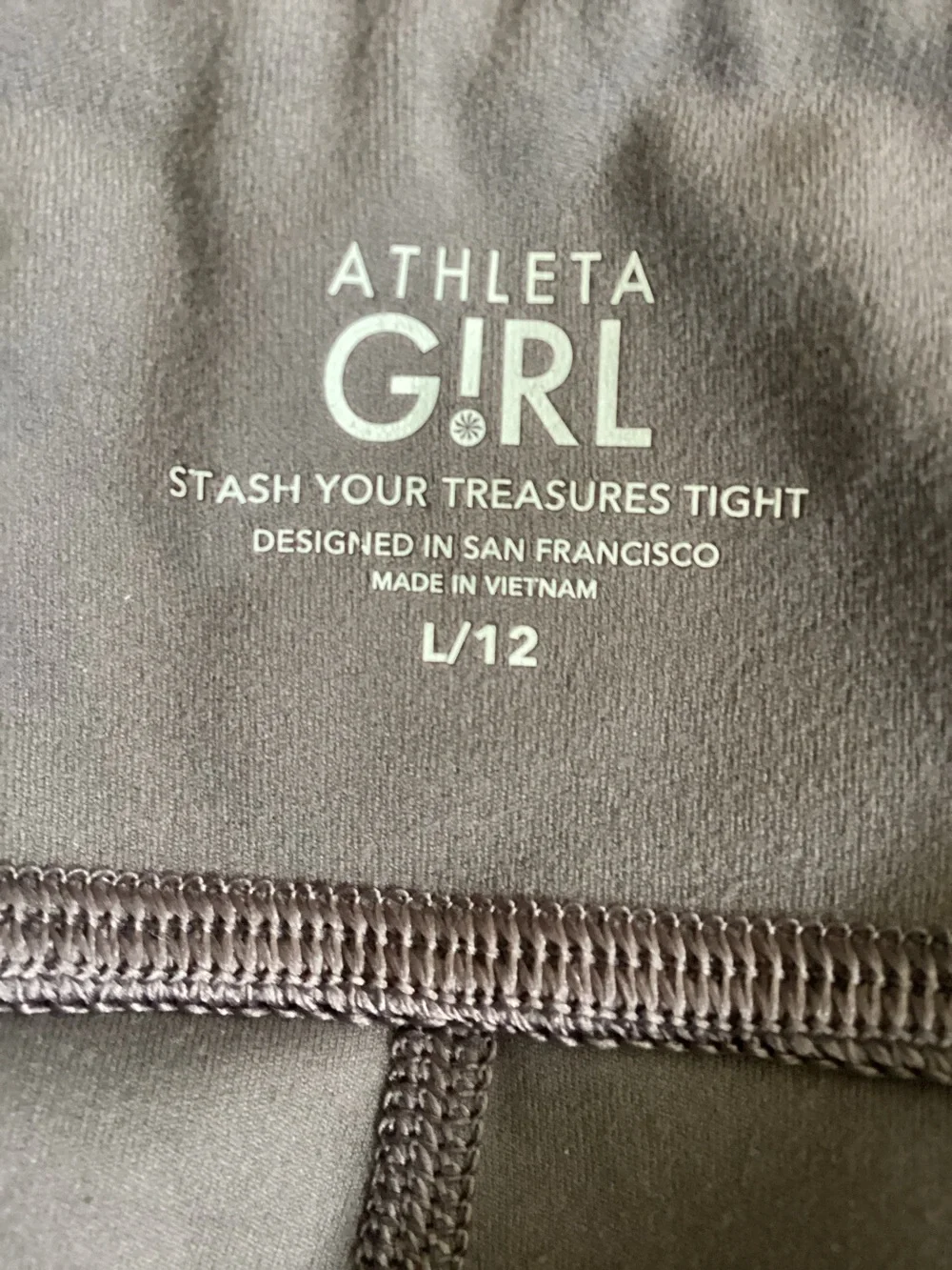 Athleta Girl bundle hooded top & leggings size large